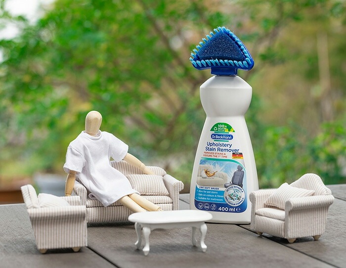 カーペット ソファのシミ・汚れ落とし ドクターベックマン ソファ＆カーシート ステインリムーバー 400ml 無添加 正規品  サスナブル サスティナブル エコ 天然 ナチュラル ノンケミカル 自然 Dr Beckmann