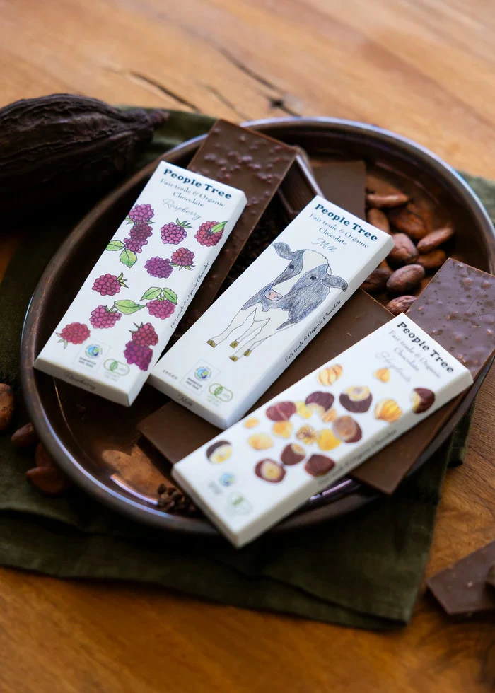 チョコレート オーガニック ピープルツリー フェアトレード 板チョコ 50g 正規品 保存料 無添加   ノンケミカル 自然 People Tree