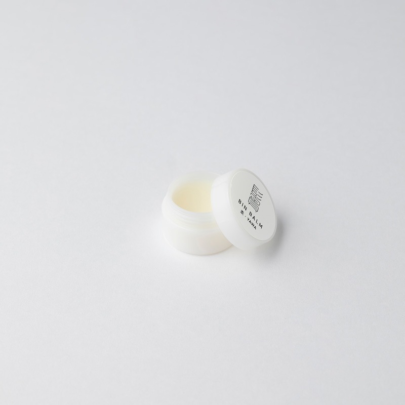 ヘアバーム シマムラ 鬢バーム（BIN BALM）ミニサイズ 7g 正規品 固-KATA 柔-YAWA 自然由来成分・天然精油100％ ハーバルシトラスの香り 鬢付け油 ヘアスタイリング ナチュラル キープ ヘアワックス 固めない キャンデリラロウ モクロウ オリーブ果実油