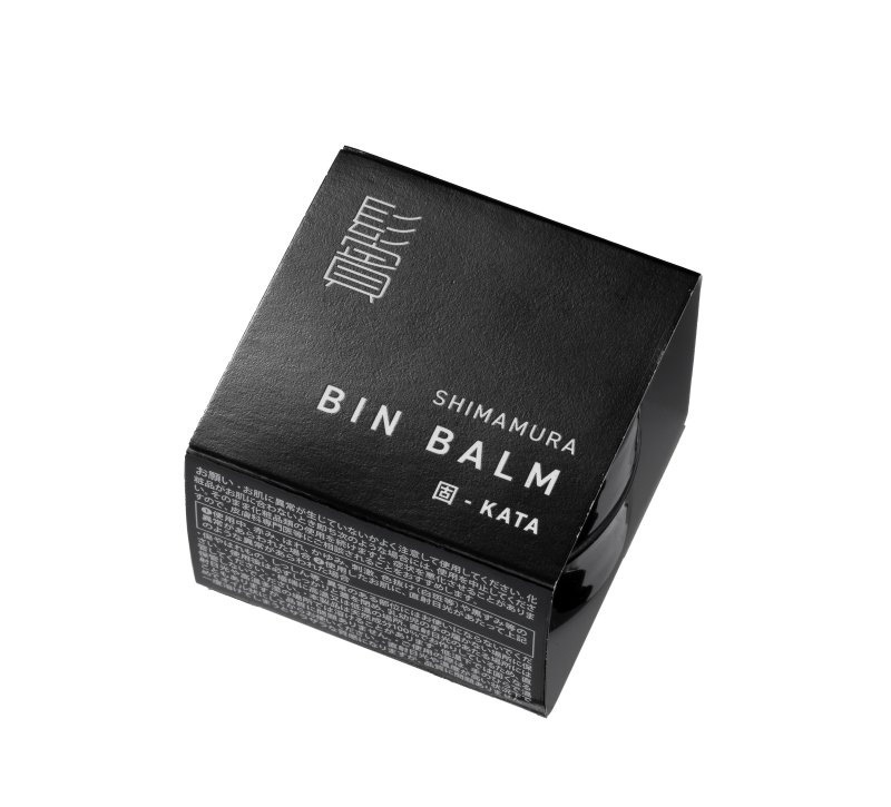ヘアバーム シマムラ 鬢バーム（BIN BALM）ミニサイズ 7g 正規品 固-KATA 柔-YAWA 自然由来成分・天然精油100％ ハーバルシトラスの香り 鬢付け油 ヘアスタイリング ナチュラル キープ ヘアワックス 固めない キャンデリラロウ モクロウ オリーブ果実油
