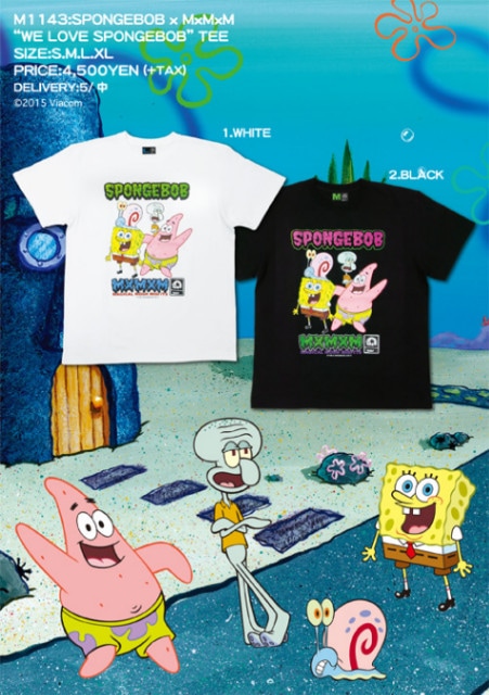 SPONGEBOB x MxMxM “WE LOVE SPONGEBOB” TEE