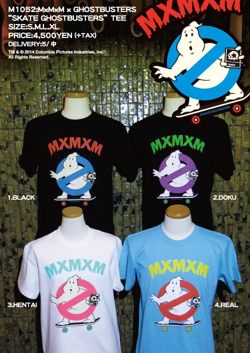 GHOSTBUSTERS x MxMxM “SKATE GHOSTBUSTERS” TEE