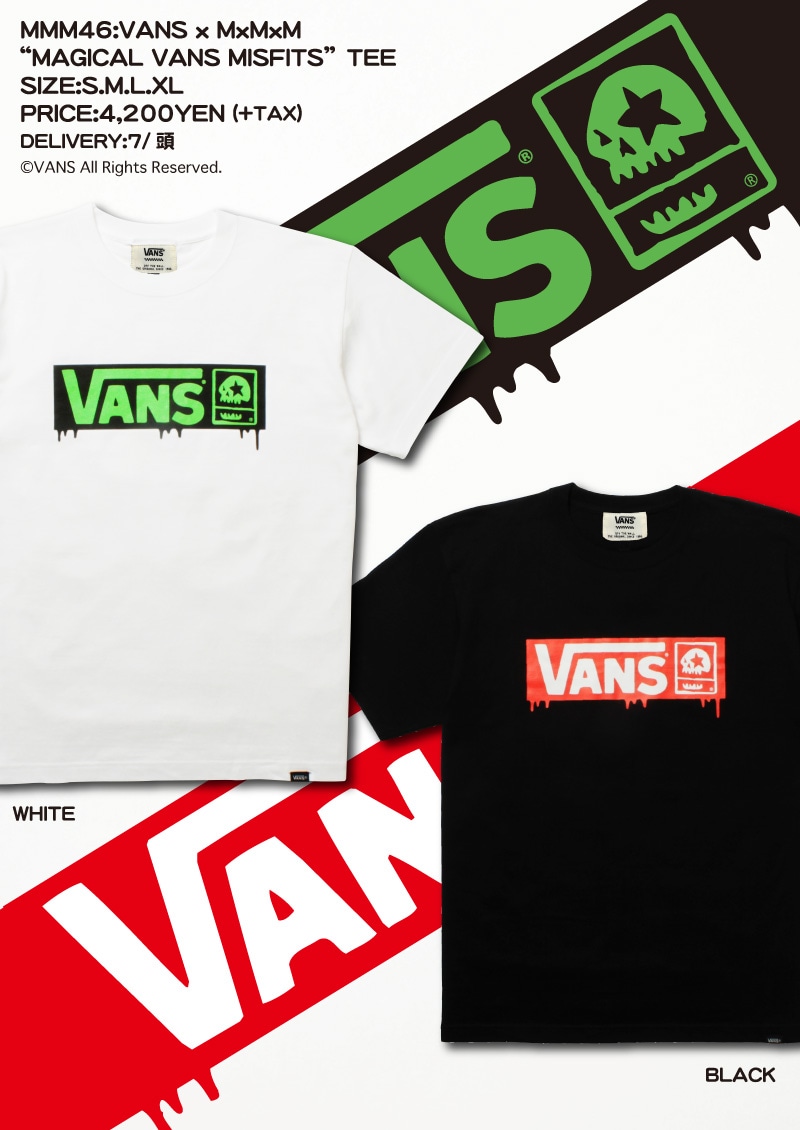VANS x MxMxM “MAGICAL VANS MISFITS” TEE