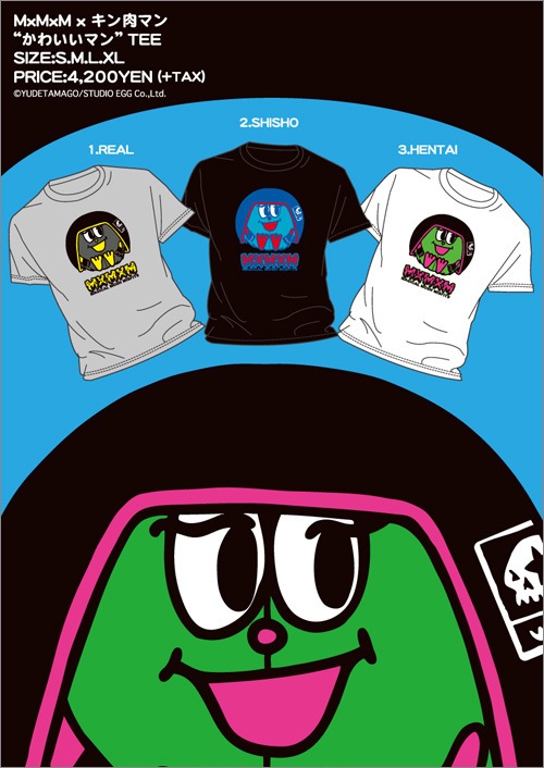 キン肉マン x MxMxM “かわいいマン” TEE