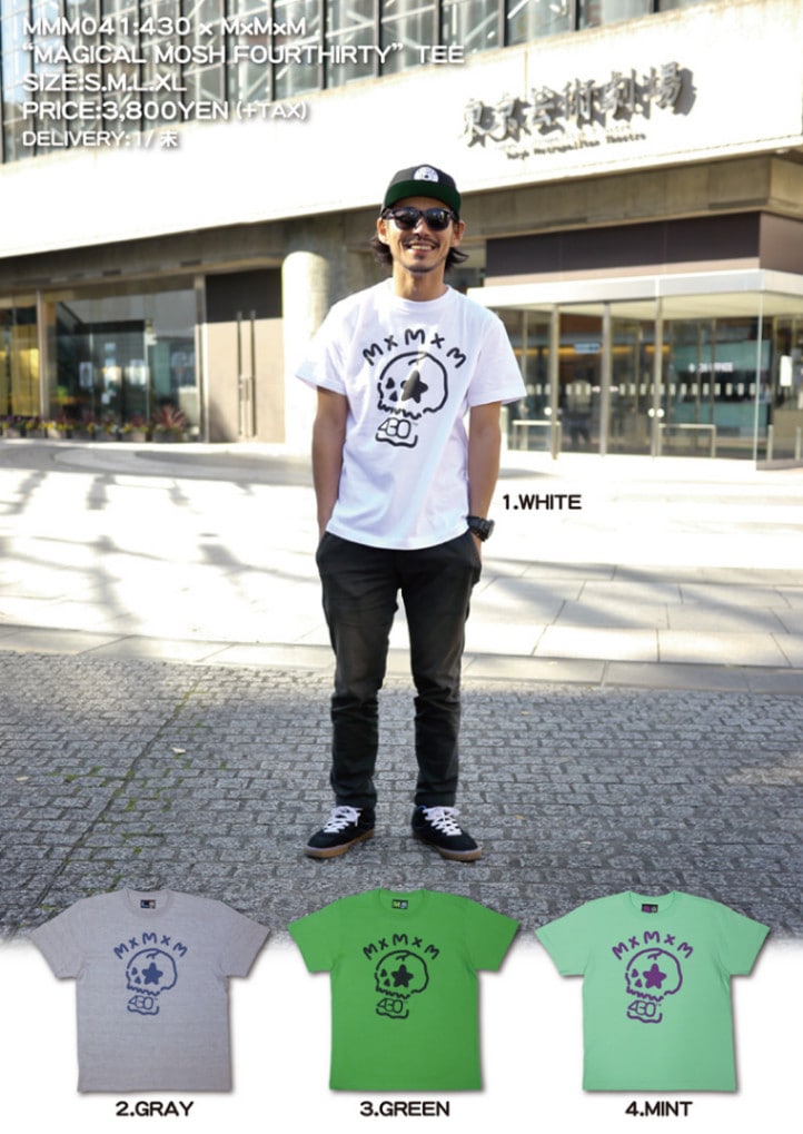 430 x MxMxM “MAGICAL MOSH FOURTHIRTY” TEE