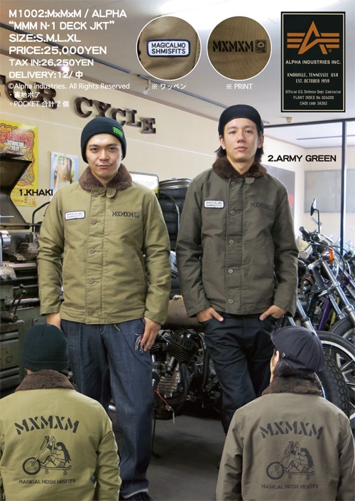 ALPHA x MxMxM “MMM N-1 DECK JKT”