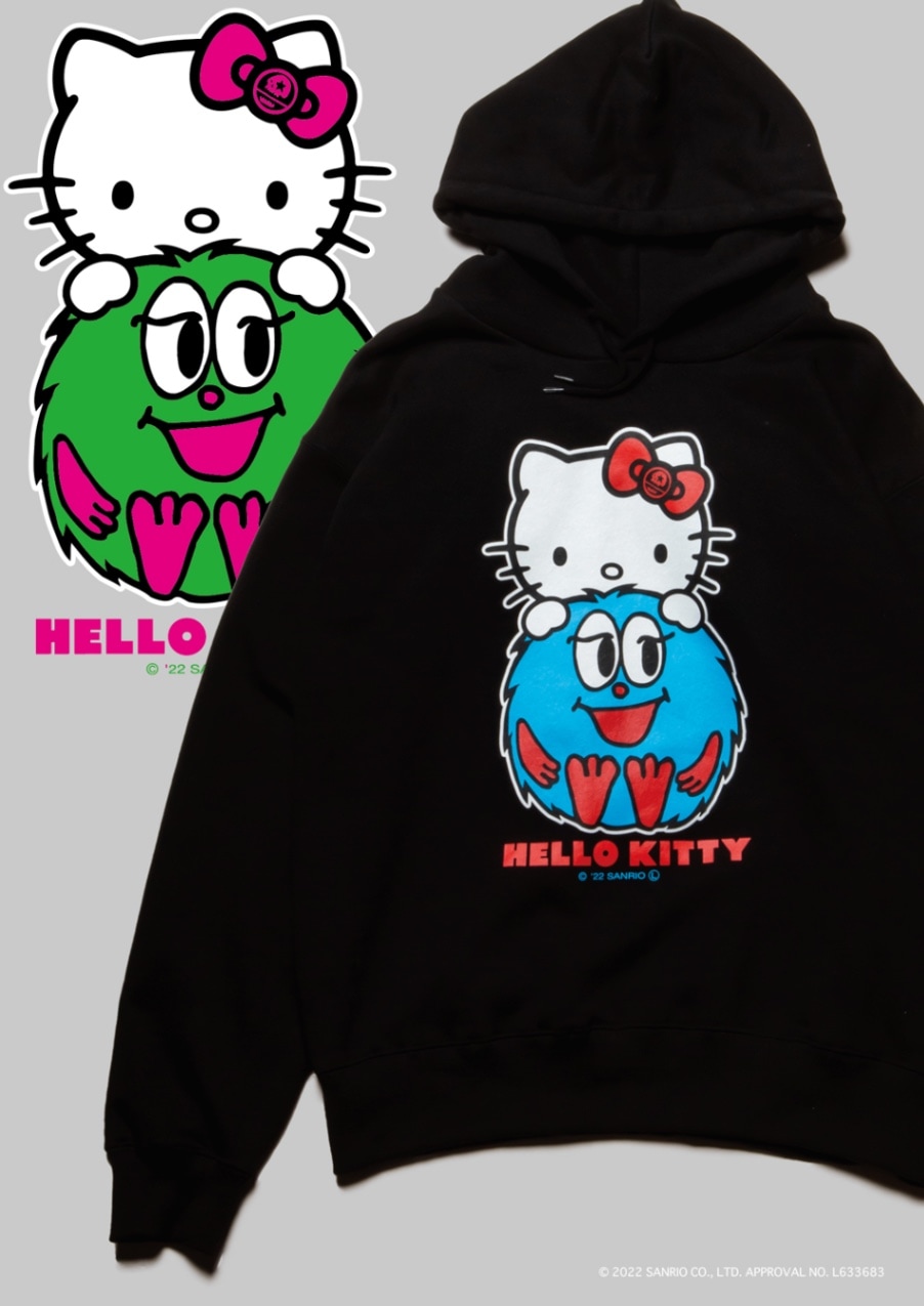 MxMxM x HELLO KITTY～キティどろ～ん～パーカー