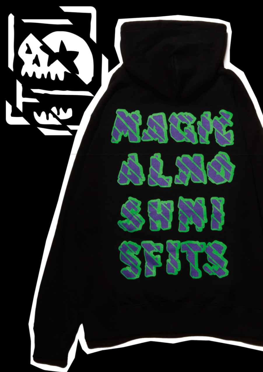 バラバラ MOSH MISFITS ZIP HOODIE