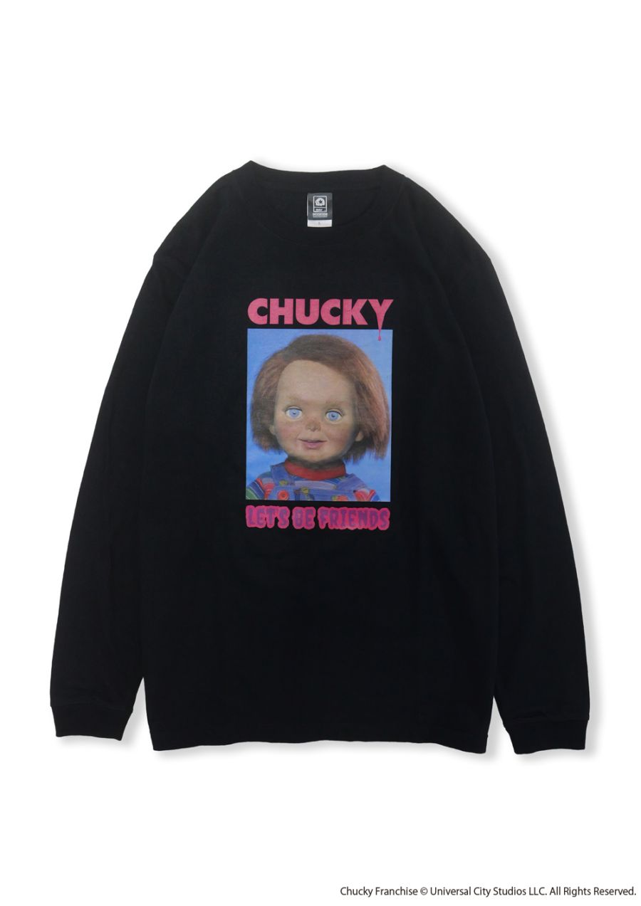 [予約・11月納期] CHUCKY x MxMxM “LET'S BE FRIENDS” LONG TEE