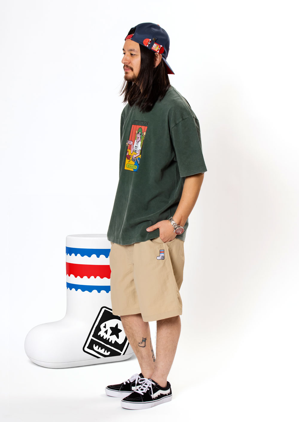 [予約・6月納期] MxMxM SOX NYLON SHORTS (水陸両用)