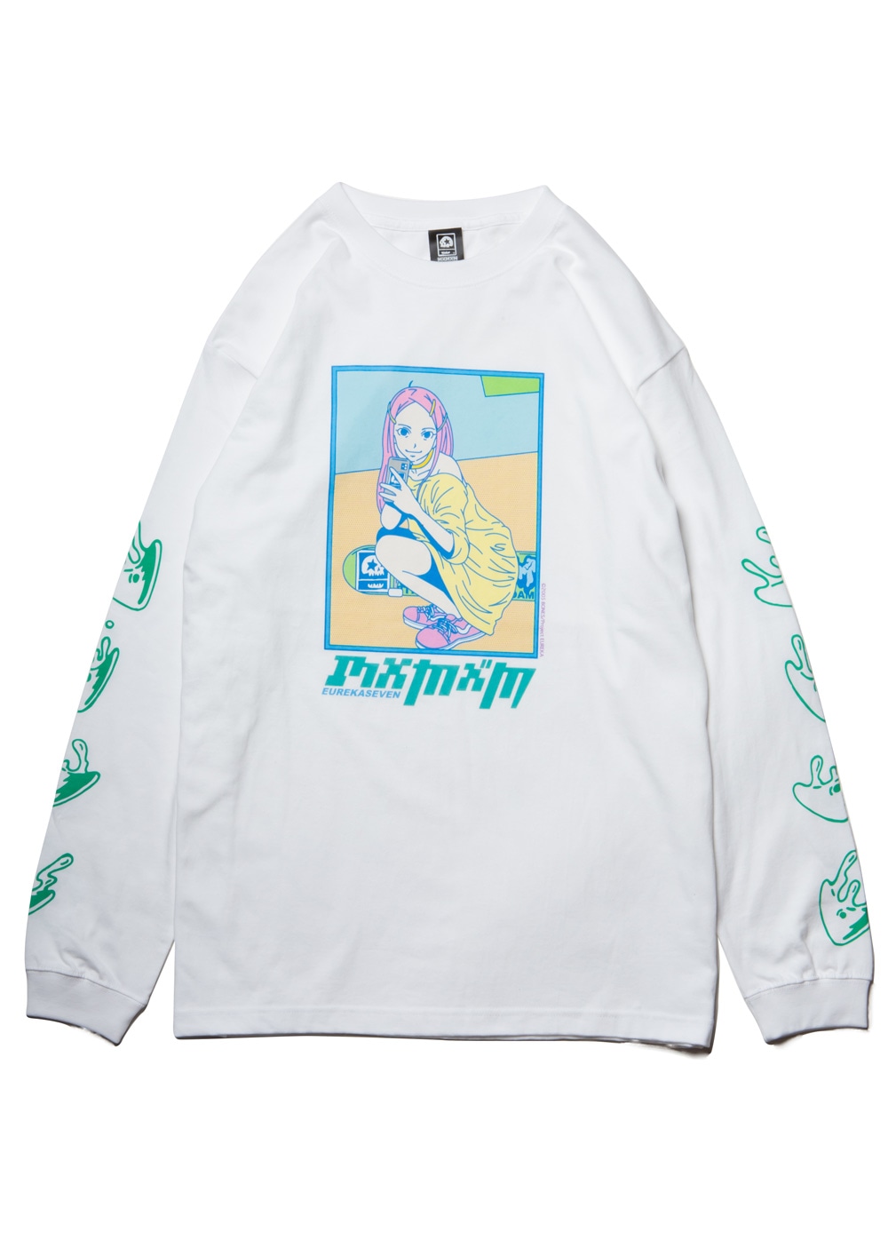 交響詩篇エウレカセブン x MxMxM “ANEMONE MOSH MISFITS” LONG TEE 交響詩篇エウレカセブン x MxMxM “ANEMONE MOSH MISFITS” LONG TEE