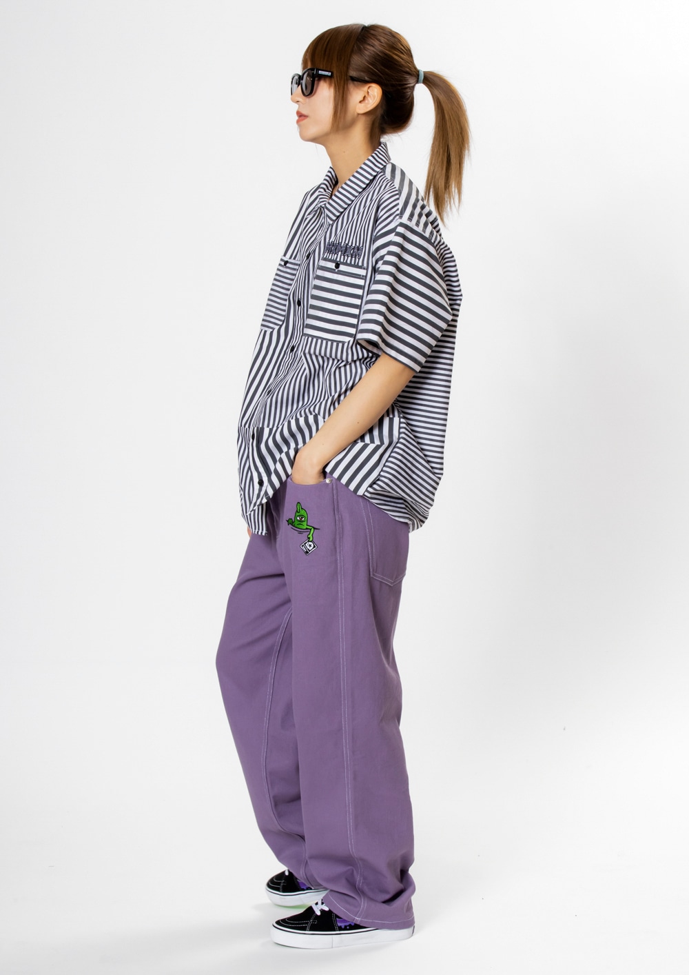 ちぐはぐボーダーシャツ | ALL ITEMS | MxMxM WEBSHOP