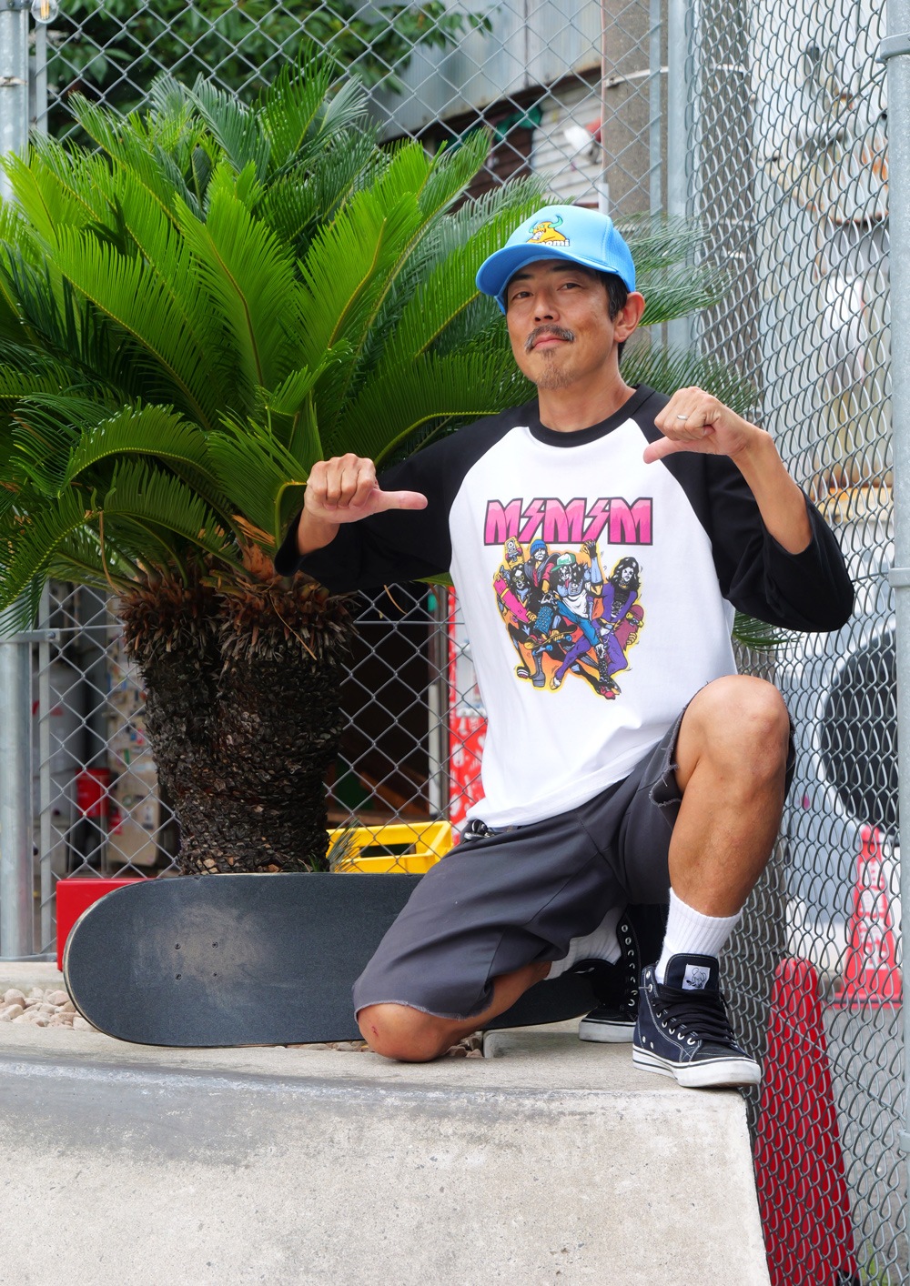 SKATE ROCK AND ROLL RAGLAN | ALL ITEMS | MxMxM WEBSHOP