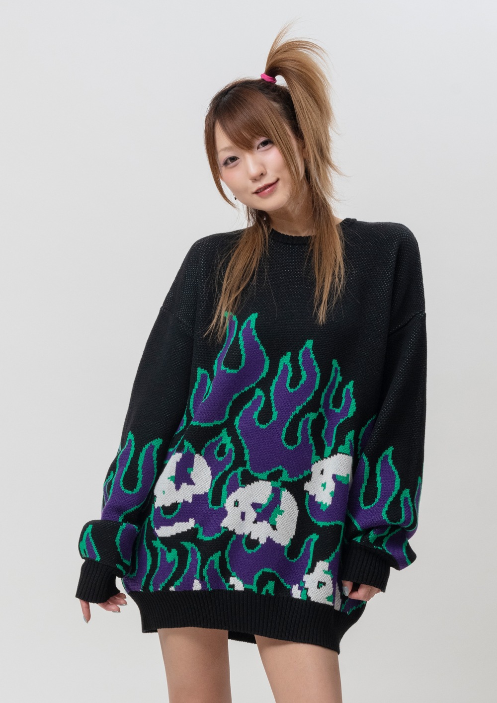 予約・12月納期] MxMxM FIRE SWEATER | ALL ITEMS | MxMxM WEBSHOP