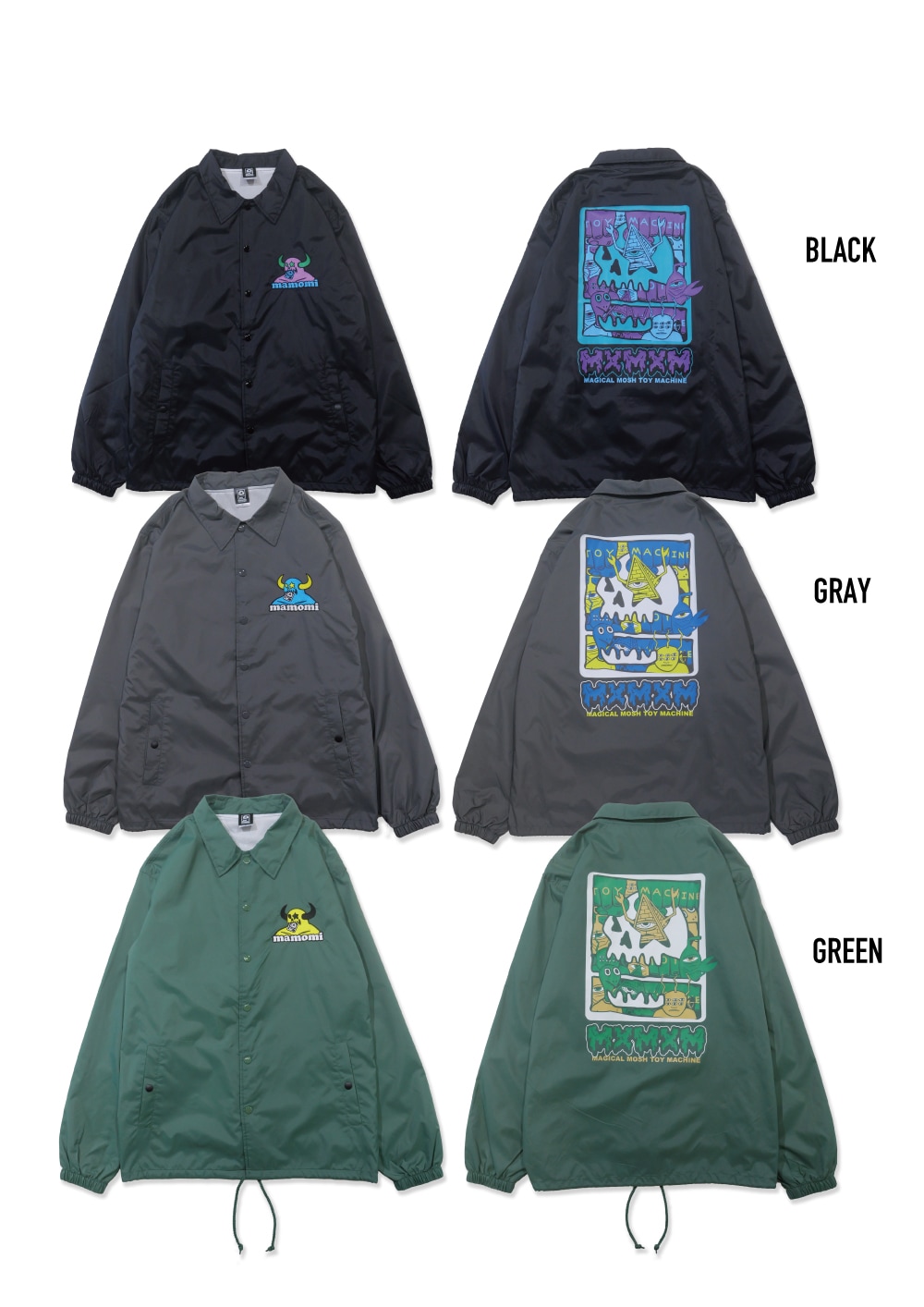 予約・10月納期] TOY MACHINE x MxMxM “MAGICAL MOSH TOY