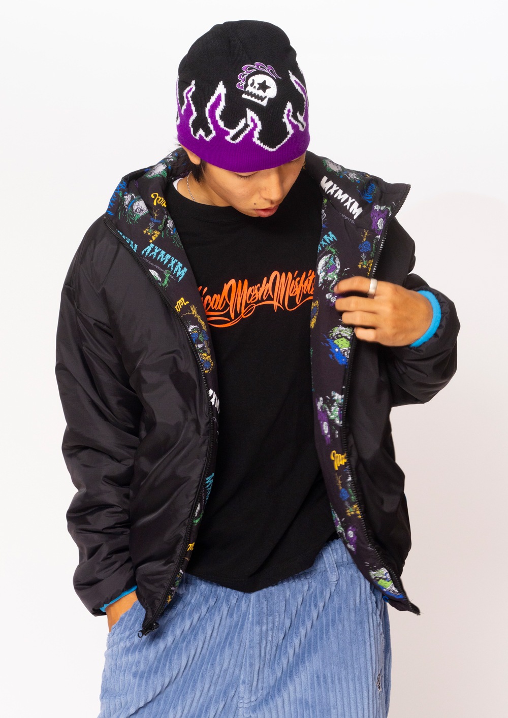 MxMxMゾンビ　マモミ　ジャケット　XL 予約・11月納期] MxMxM ZOMBIES & BLACK JKT (REV.) | ALL ITEMS