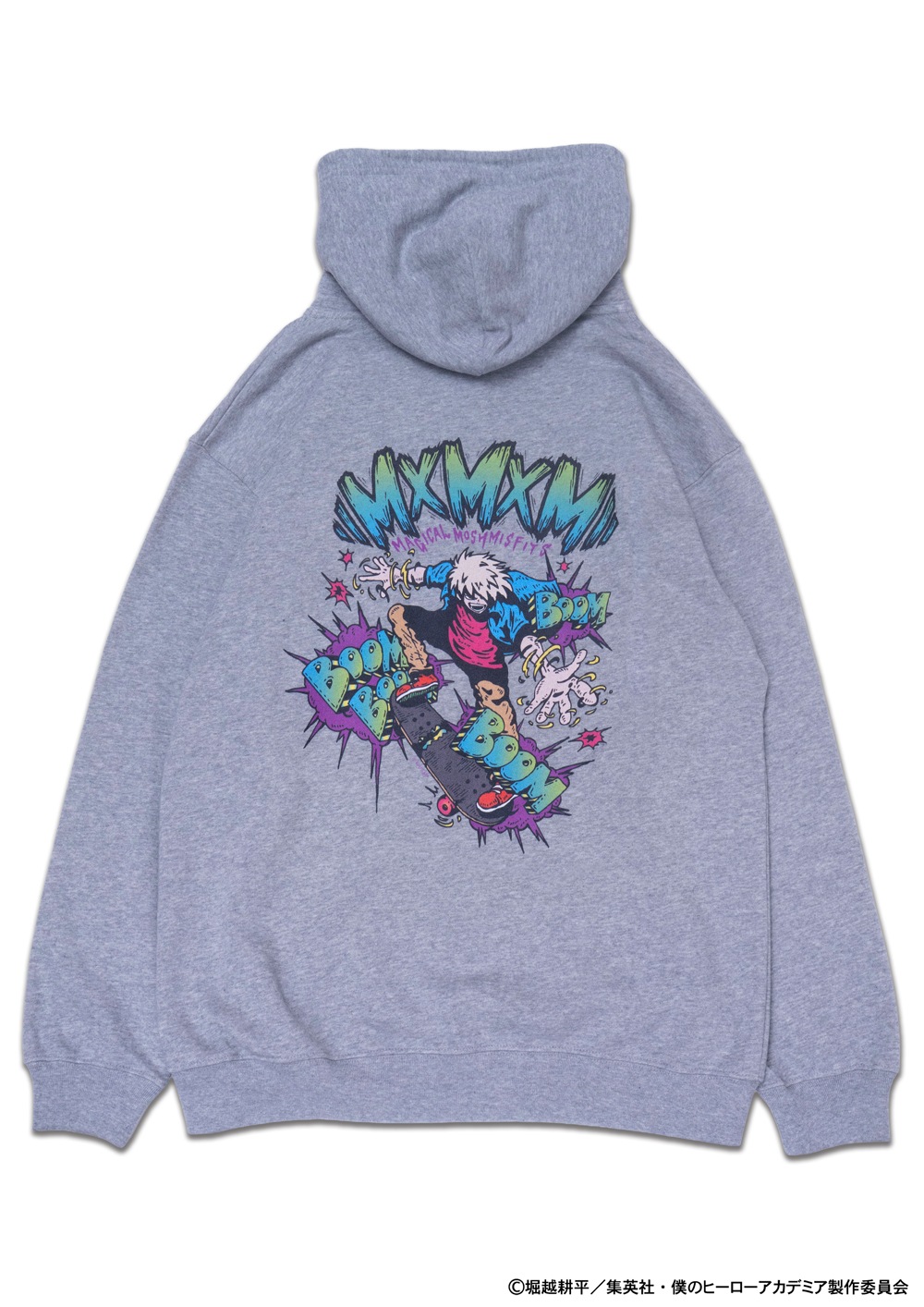 予約・10月納期] 僕のヒーローアカデミア x MxMxM “BAKUGO” ZIP HOODIE