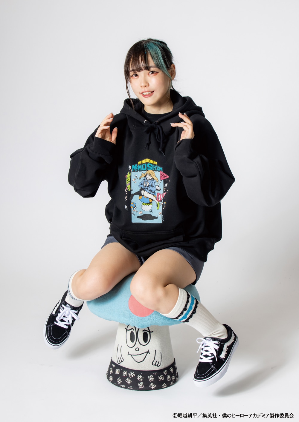 美品 てんちむ Supermuchiko パーカー XL てんちむ屋 モノグラム 予約・11月納期] 僕のヒーローアカデミア x MxMxM “OCHACO / TOGA