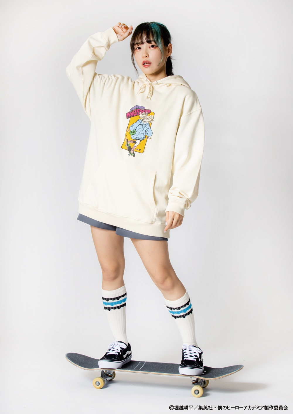 美品 てんちむ Supermuchiko パーカー XL てんちむ屋 モノグラム 予約・11月納期] 僕のヒーローアカデミア x MxMxM “OCHACO / TOGA