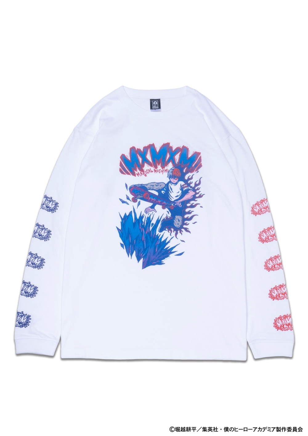 予約・10月納期] 僕のヒーローアカデミア x MxMxM “TODOROKI” LONG TEE