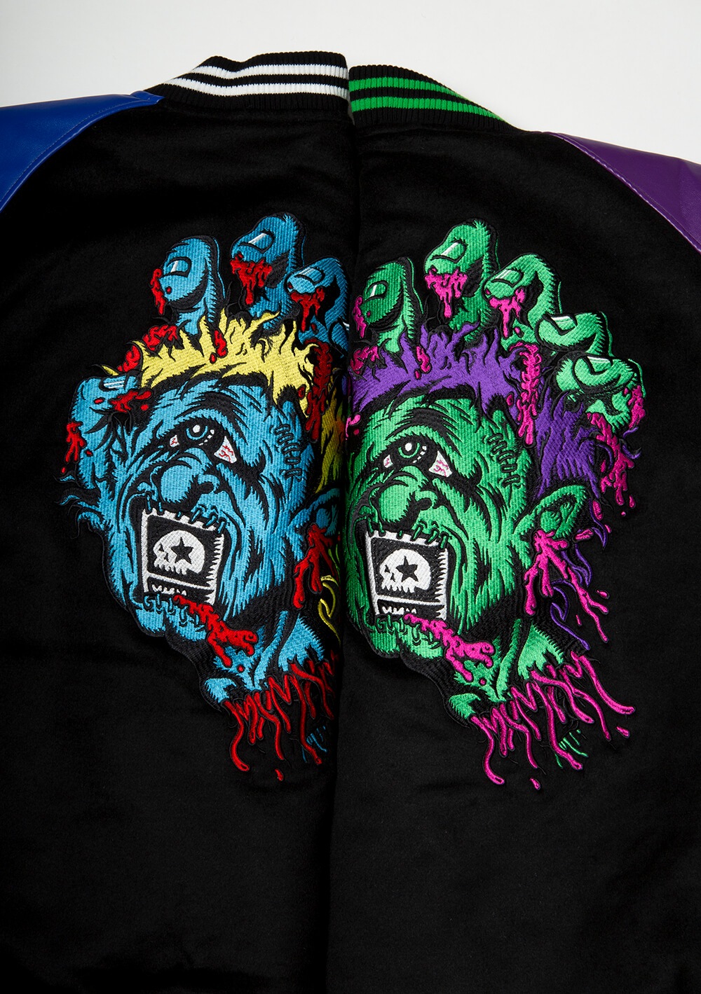 SANTA CRUZ MxMxM “MAGICAL SCREAMING HAND SANTA CRUZ x MxMxM “MAGICAL SCREAMING HAND” STADIUM JKT | ALL