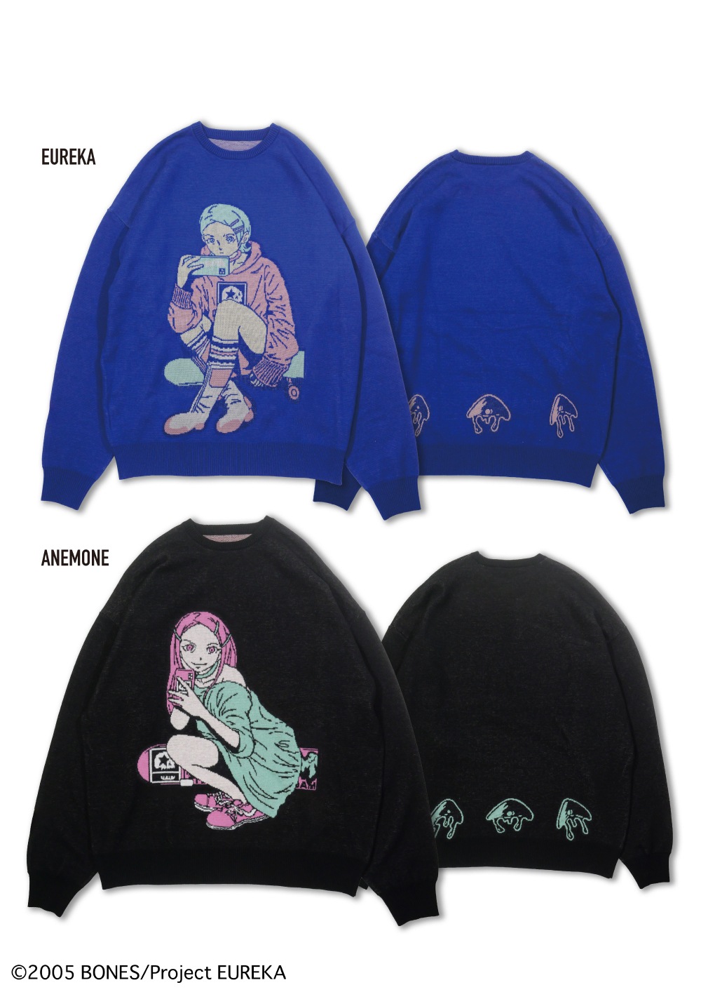 交響詩篇エウレカセブン x MxMxM SWEATER 交響詩篇エウレカセブン x MxMxM SWEATER | COLLABO（コラボ商品