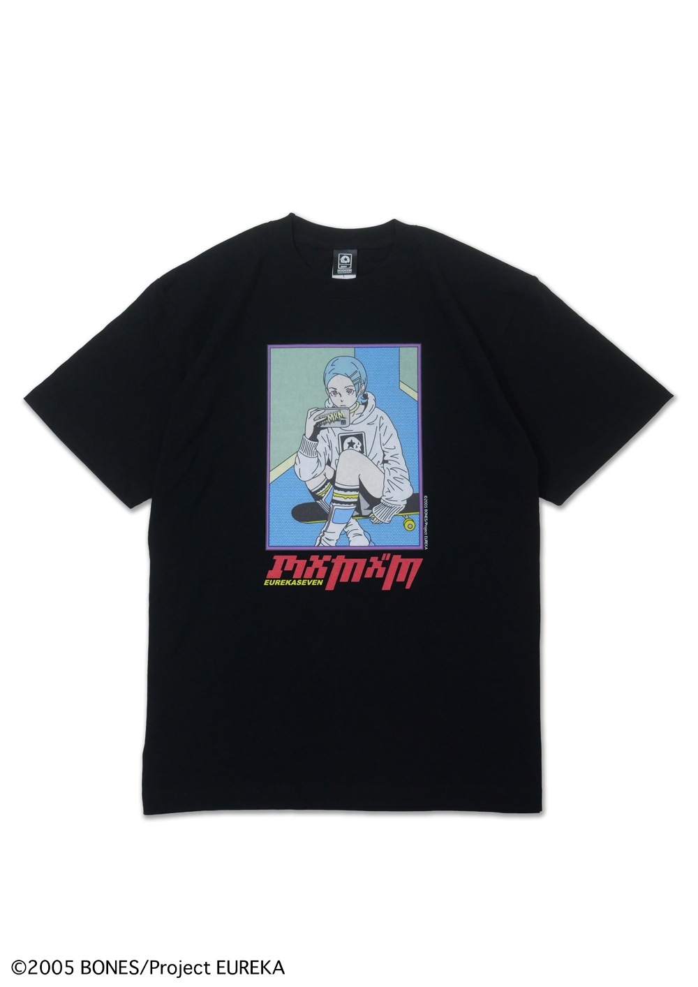 【美品】エウレカセブン Tシャツ ADDICTION OF GAIN × 交響詩篇エウレカセブン Tシャツ EUREKA20-ロゴ