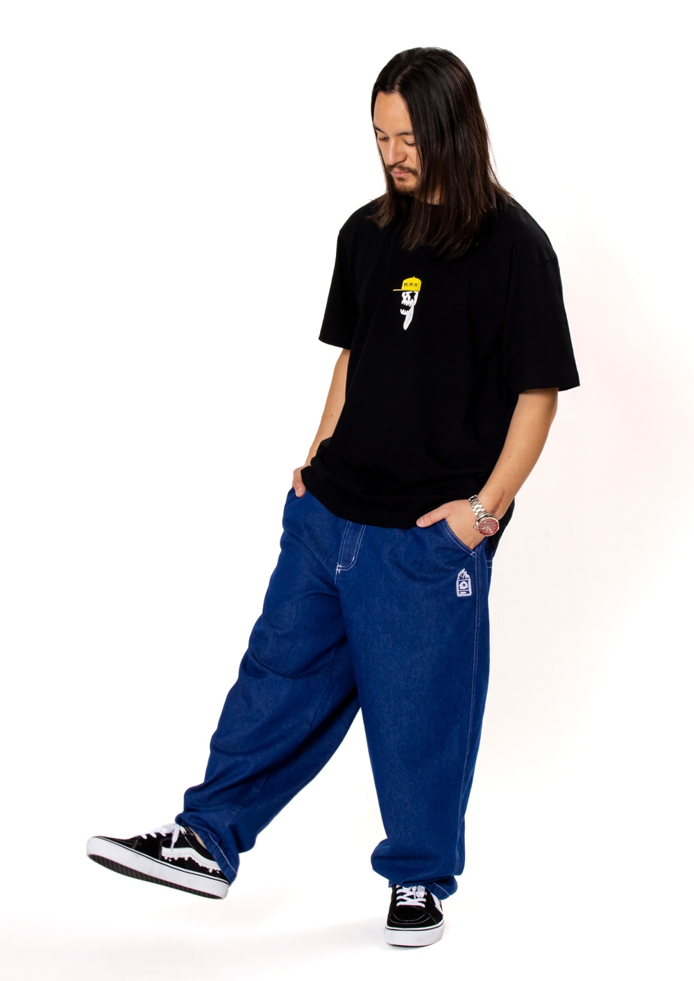 MxMxM FIRE STITCH EASY BAGGY PANTS | ALL ITEMS | MxMxM WEBSHOP