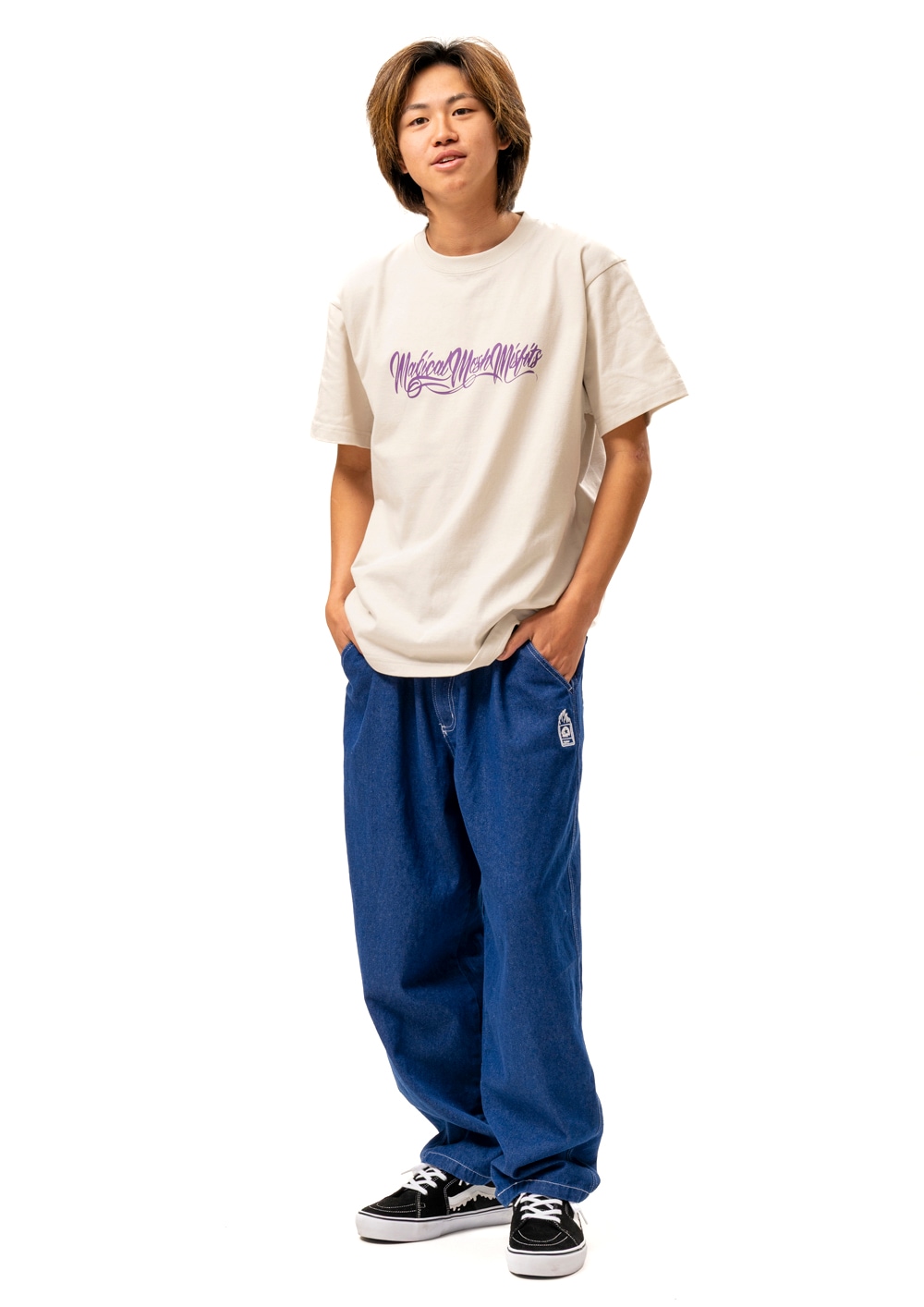 MxMxM FIRE STITCH EASY BAGGY PANTS | ALL ITEMS | MxMxM WEBSHOP