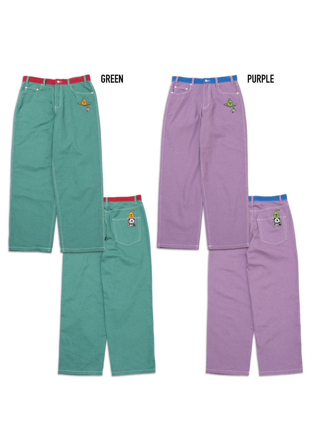 予約・5月納期] TOY MACHINE x MxMxM LOOSE PANTS | ALL ITEMS | MxMxM