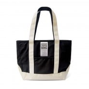 COOLER TOTE BAG / Black  Natural(L)