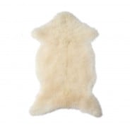 CASHMERE FUR MAT / White