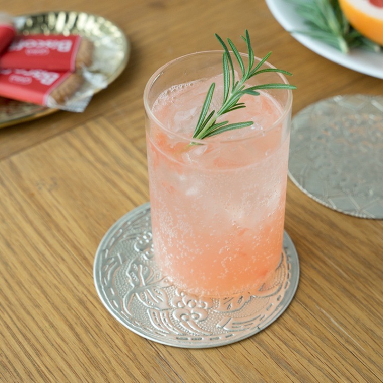 インドの真鍮コースター、インテリア雑貨【amabro】【アマブロ】