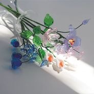 ARTIFICAL GLASS FLOWER (16Type)
