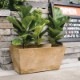 ART STONE CONTAINER SQUARE / Black