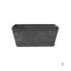 ART STONE CONTAINER SQUARE / Black