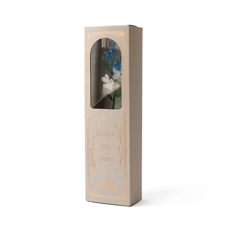 ��SET�����MINI VASE  -TWO TONE- �� ARTIFICIAL GLASS FLOWER 
