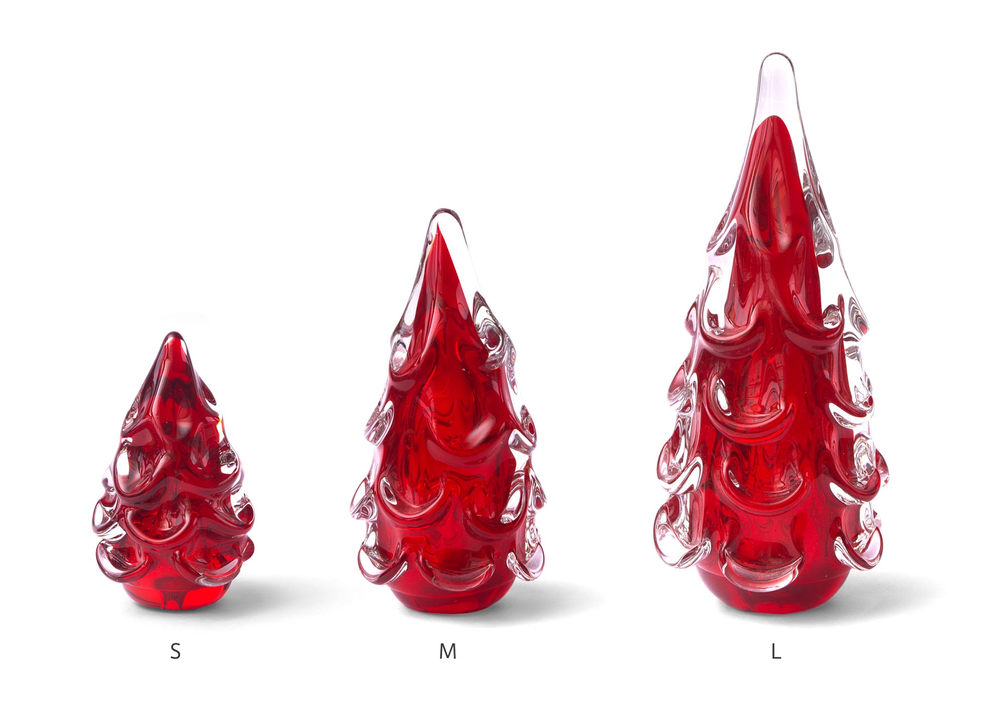 GLASS TREE / Red(L)
