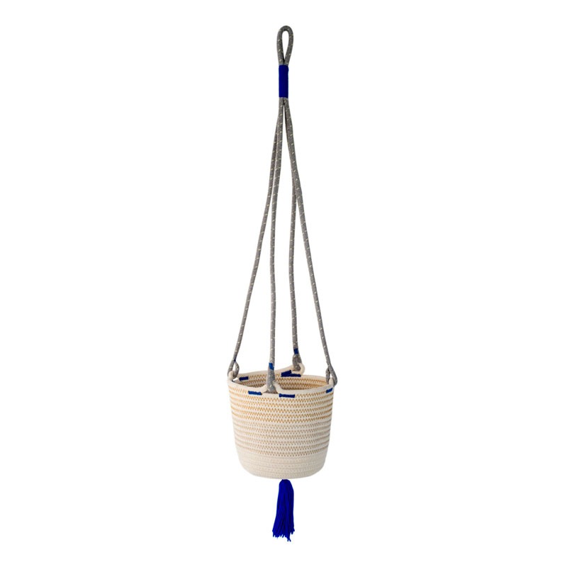 COTTON HANGING BASKET (3color)