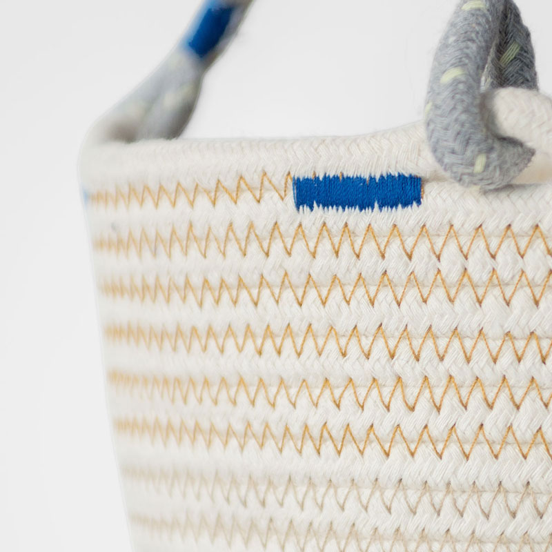 COTTON HANGING BASKET (3color)