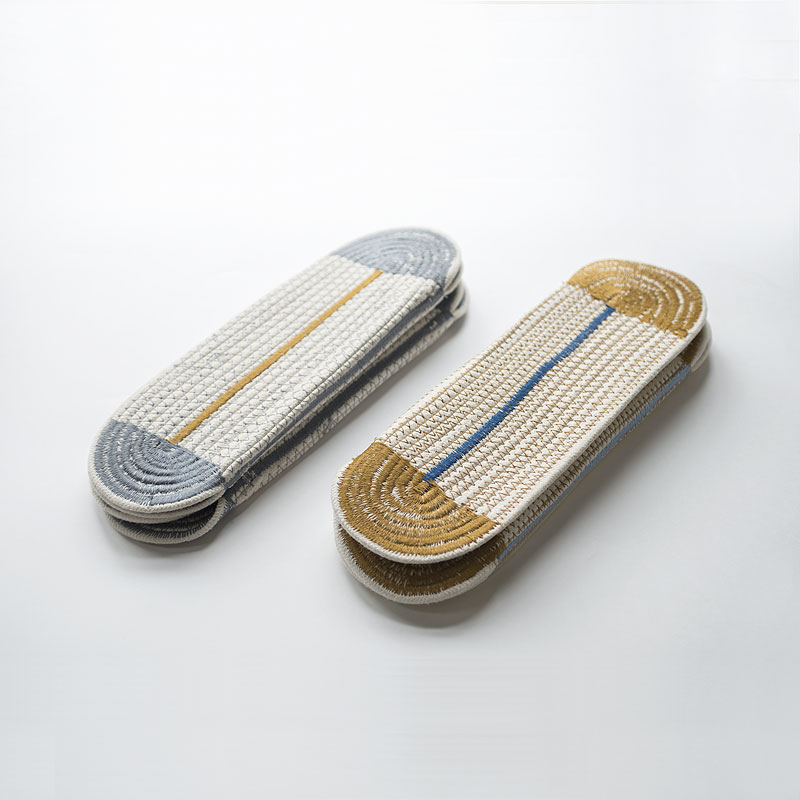 COTTON PLACE MAT 4Panel / Blue