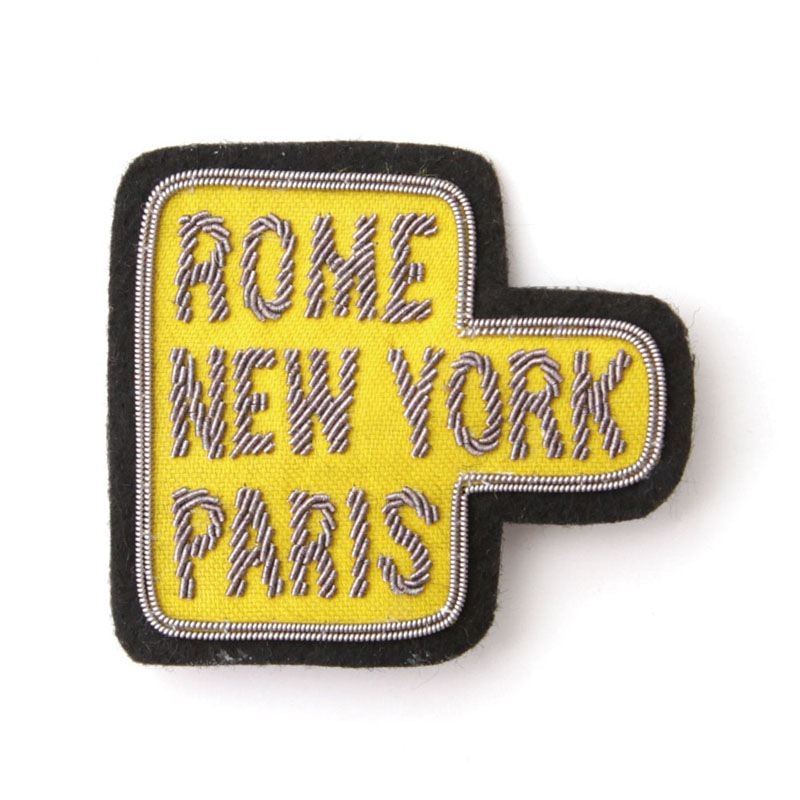 ��SALE��EMBLEM BADGE / CITY ��Yellow��