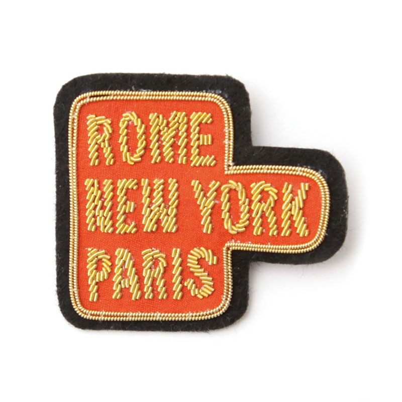 ��SALE��EMBLEM BADGE / CITY ��Orange��