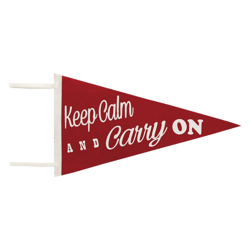 ��SALE��PENNANT / Keep Calm and Carry On