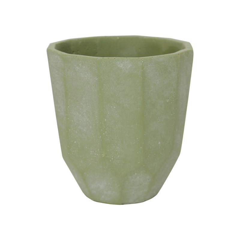 CEMENT PLANTER -POLYGON- / Green��M��