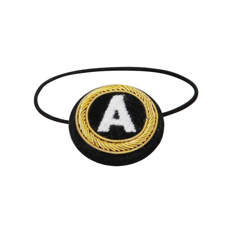 INITIAL HAIR BAND / A