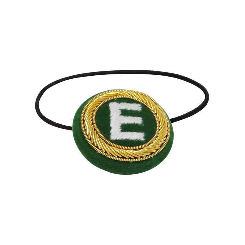 INITIAL HAIR BAND / E