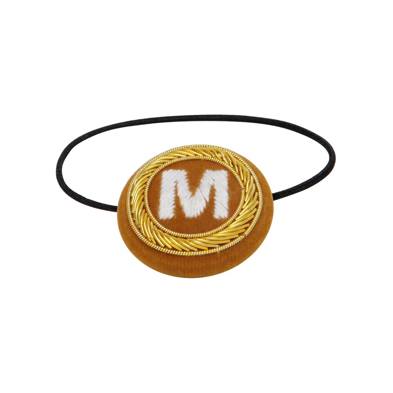 INITIAL HAIR BAND / M