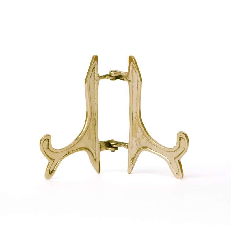 BRASS PLATE STAND (S)