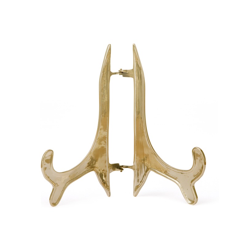 BRASS PLATE STAND (M)